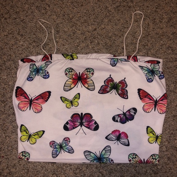 Butterfly crop top - Picture 1 of 1